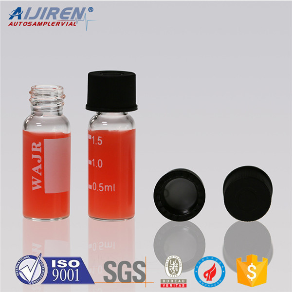 2ml hplc 9-425 glass vial in clear with label for wholesales for hplc